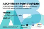 ABC Przedsiębiorczości w pigułce (on-line)